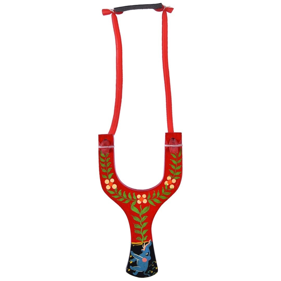 Gulel Slingshots (Wooden Catapult), Traditional Outdoor Game (Ages 10+)