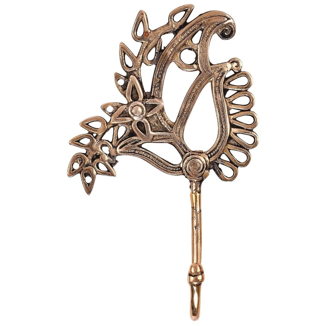 Brass Wall Decor Leaf