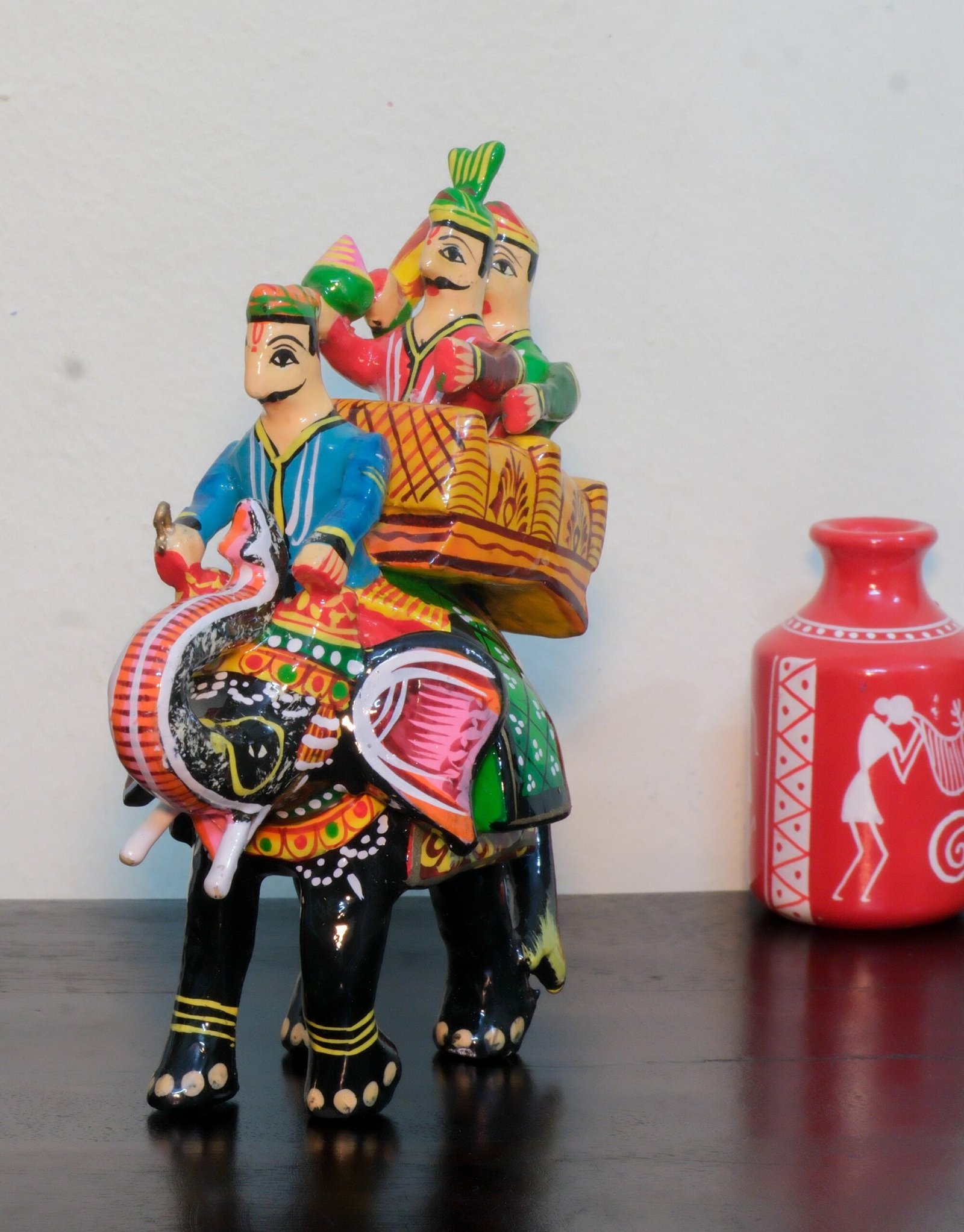 Handmade Banarasi Wooden Ambari 4inch