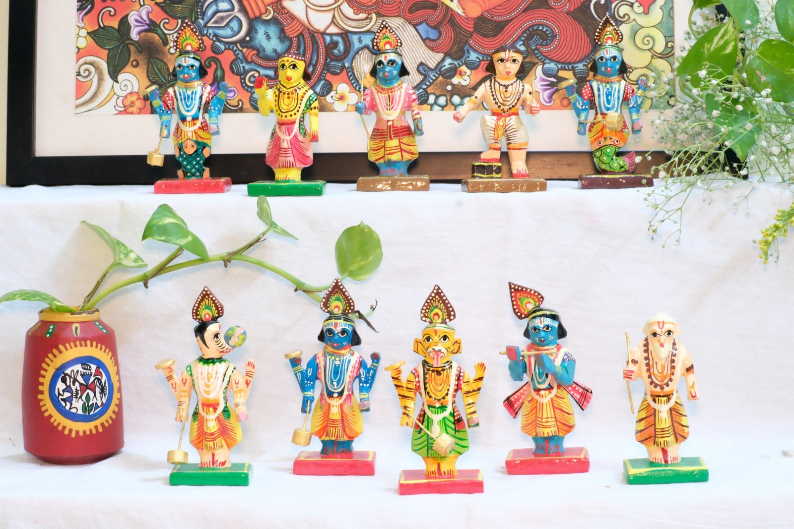 Doll Dasavatharam Set Small