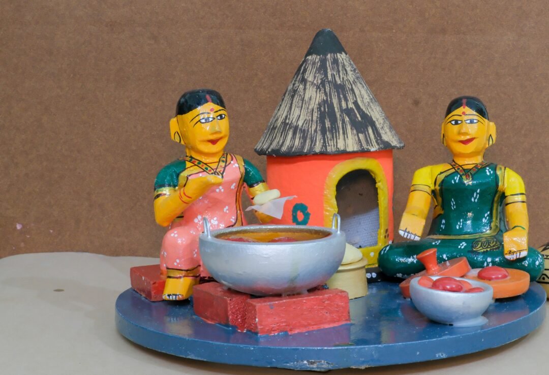 Making of Ariselu (Traditional Sweet) Wooden Doll